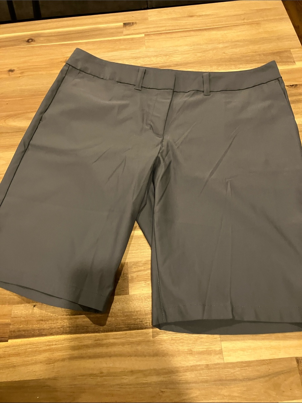 Nike Women's Gray Performance Bermuda golf Shorts